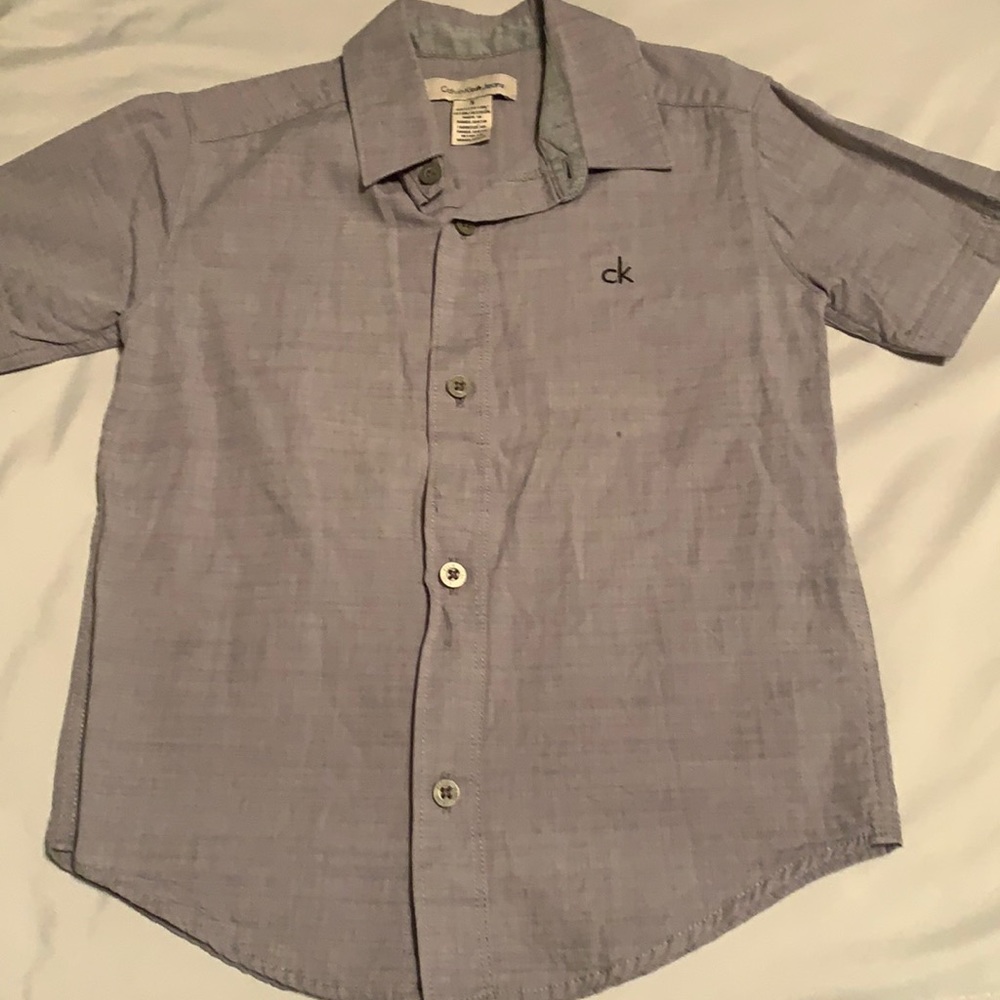 Boys Calvin Klein button down shirt